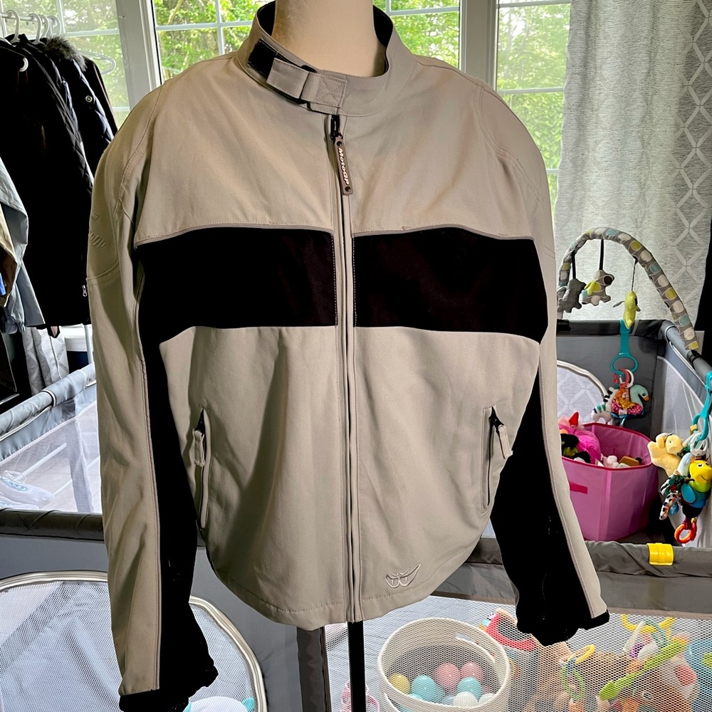 W2XL MotoGP motorcycle jacket with pads and slide protection